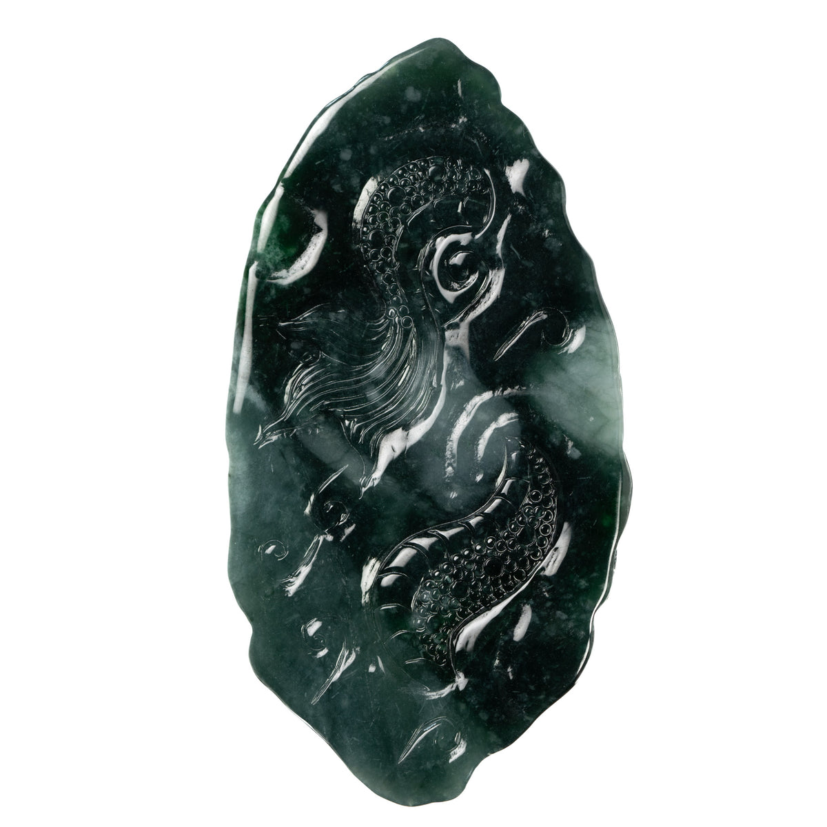 Chinese Zodiac Dragon Jade Pendant