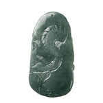 Men's Jadeite Dragon Pendant