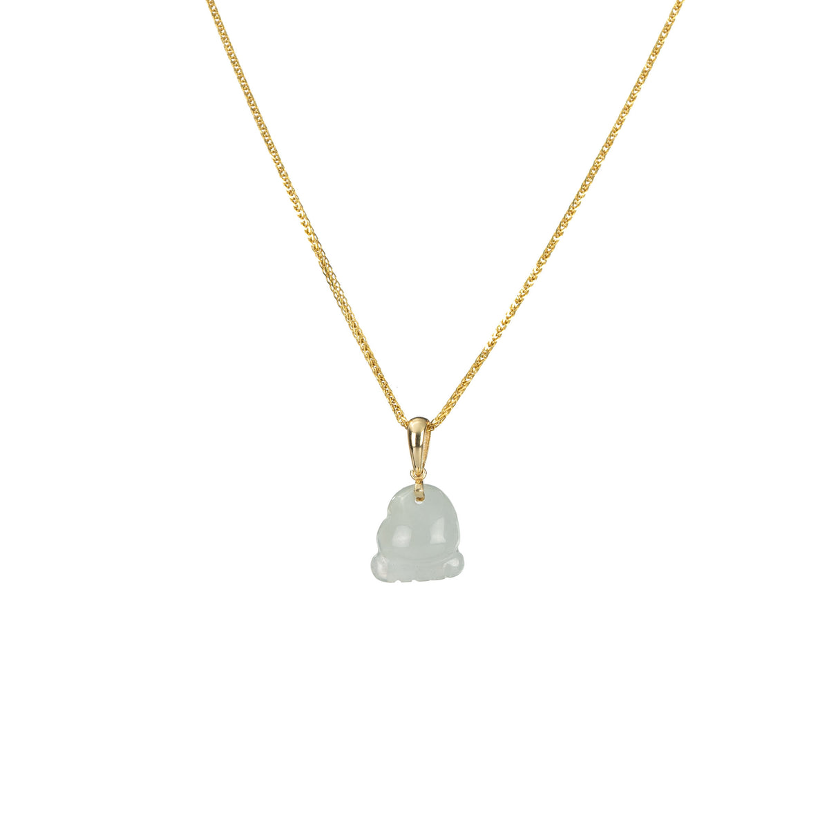 Little Baby Foot Jadeite Jade Pendant - Genuine Burmese Jade