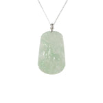 Tranquiliti Chinese Zodiac Animal Jade Pendant with 18ct Gold and Diamonds - Horse