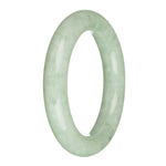 58.4mm Light GreenJade Bangle Bracelet