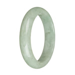 61mm Light Green Jade Bangle Bracelet