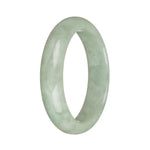 58.3mm Light Green Jade Bangle Bracelet