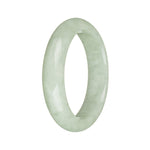 54.8mm Light Green Jade Bangle Bracelet