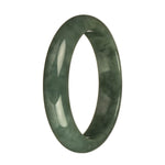 62.6mm Green Jade Bangle Bracelet