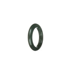Genuine Dark Green Burma Jade Ring - US 7.25