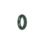 Genuine Dark Green Jade Band - US 4.75