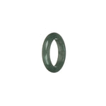 Real Green Jadeite Jade Band - US 7.5