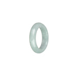 Real Grey Burma Jade Band - US 9.5
