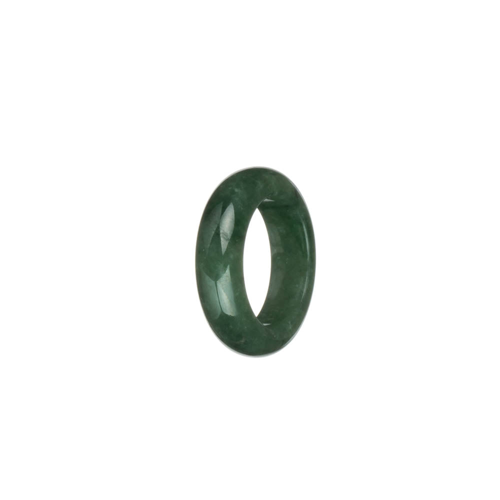 Genuine Green Jade Band - US 7