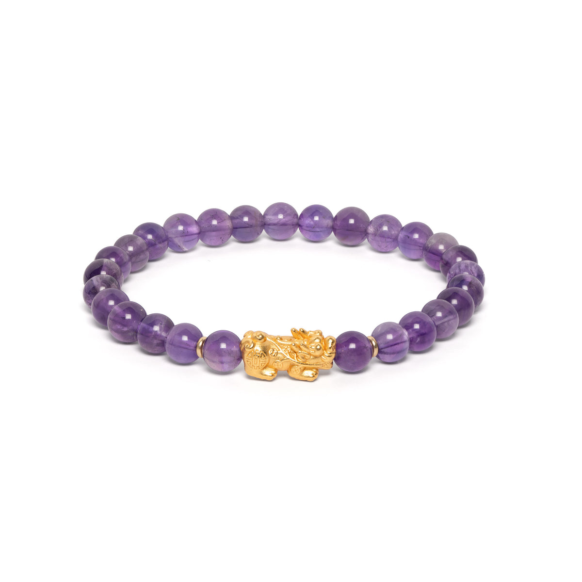 The Fortune Pixiu Bracelet with Amethyst