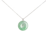 Classic Jade Disc - Diamond Crest