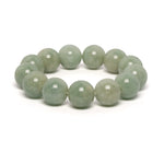 The Classic Bracelet with Sage Green Burmese Jadeite
