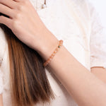 The Solitaire Bracelet with Sunstone