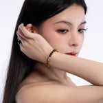 The Solitaire Bracelet with Tiger's Eye