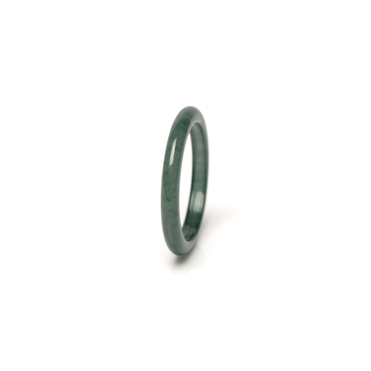 Tranquiliti Dainty Green Jadeite Jade Ring