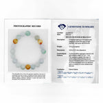 Jadeite Trilogy Bracelet with Natural Burmese Jade