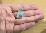 Chinese Bamboo Jade Pendant - 18K White Gold
