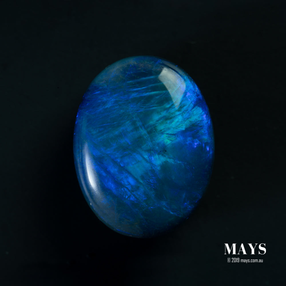 4.75ct Blue Lighting Ridge Opal - MAYS