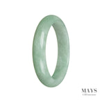 59mm Grade A Jadeite Jade Bangle - MAYS