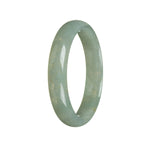 56mm Grade A Jadeite Jade Bangle - MAYS