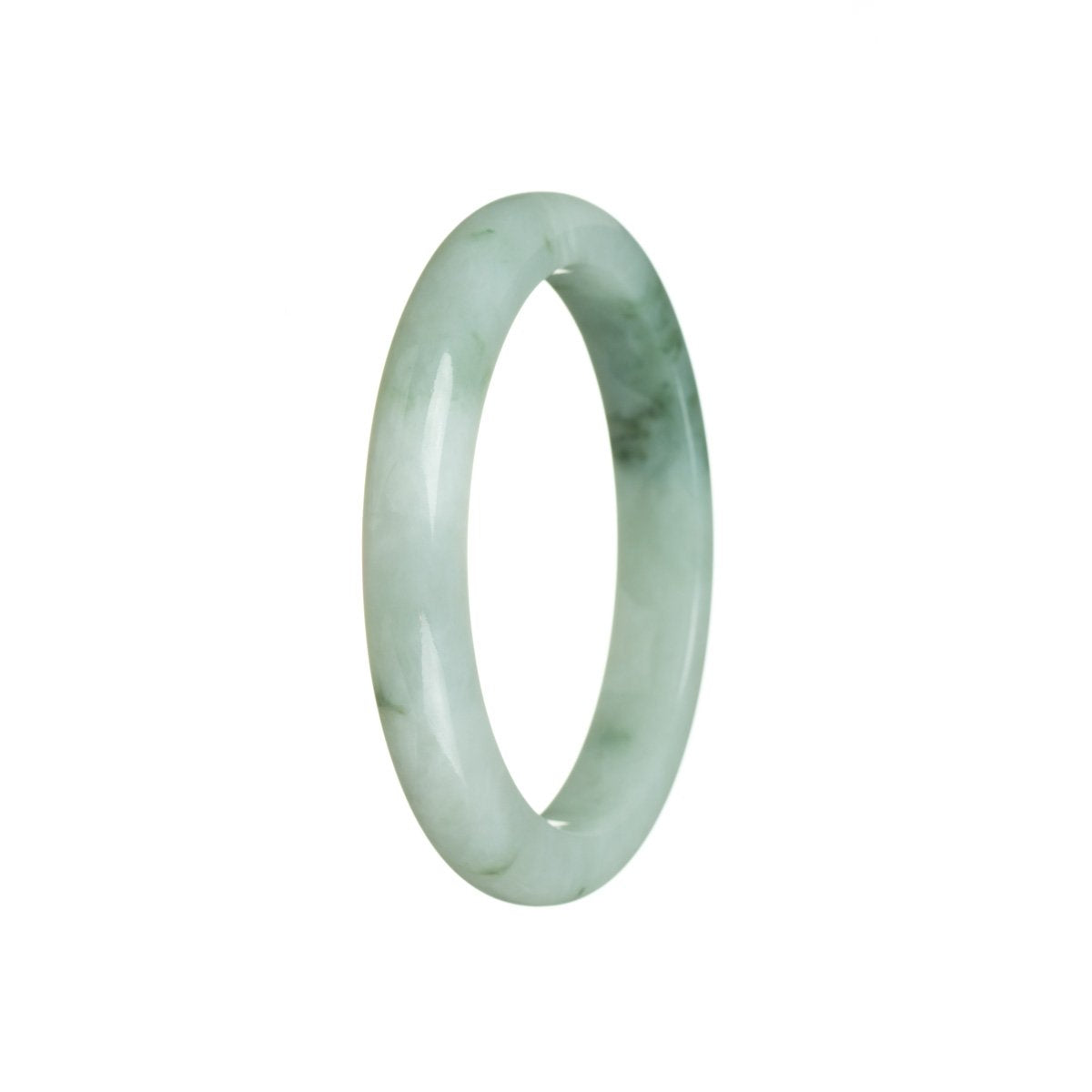 55mm Grade A Jadeite Jade Bangle - MAYS