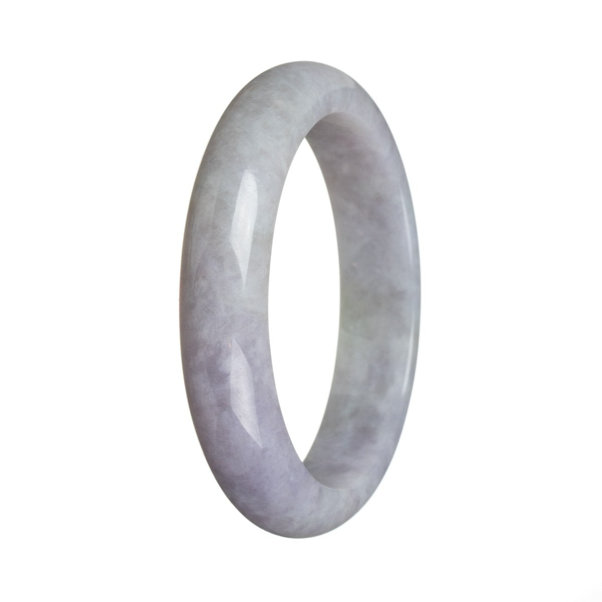 61mm Grade A Jadeite Jade Bangle - MAYS