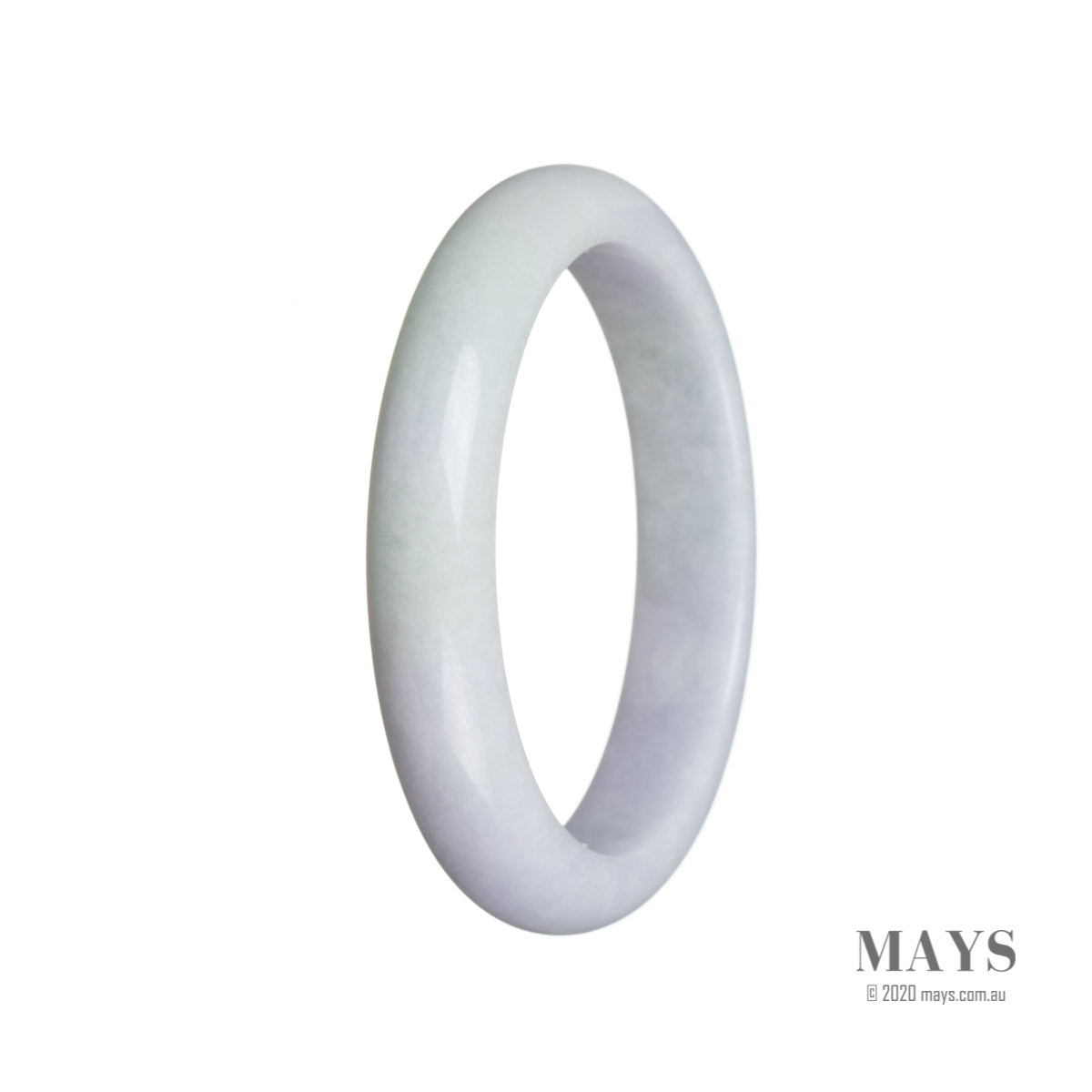 59mm Grade A Jadeite Jade Bangle - MAYS