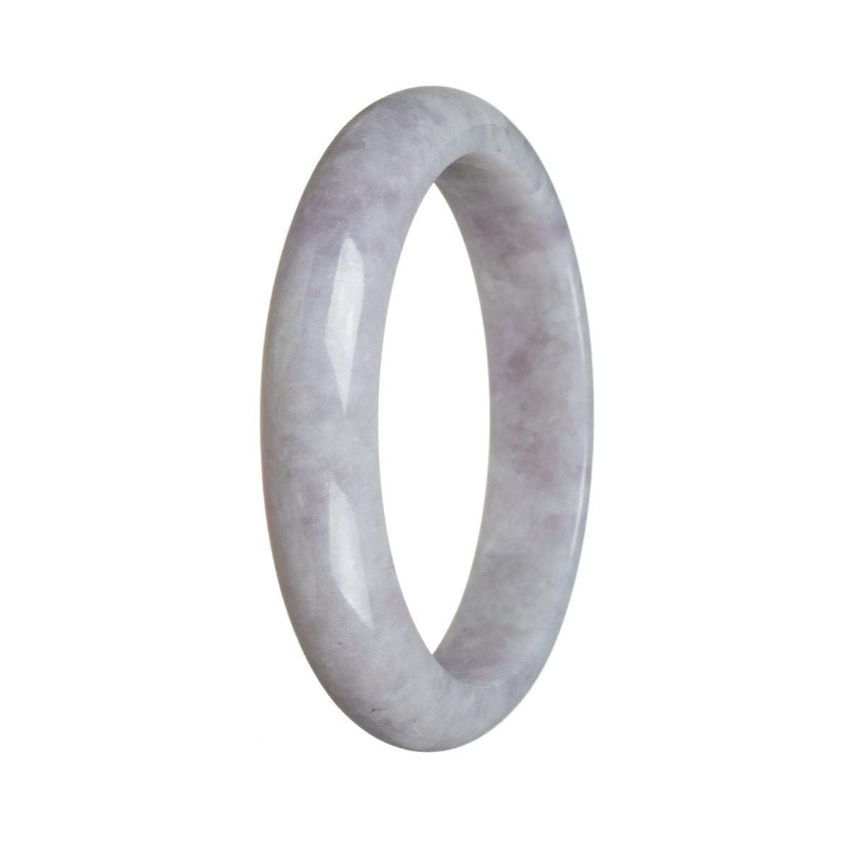 61mm Grade A Jadeite Jade Bangle - MAYS