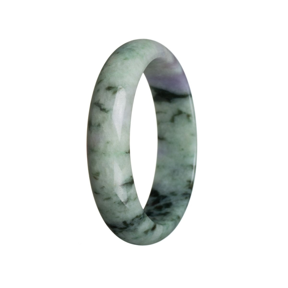 55mm Grade A Jadeite Jade Bangle - MAYS