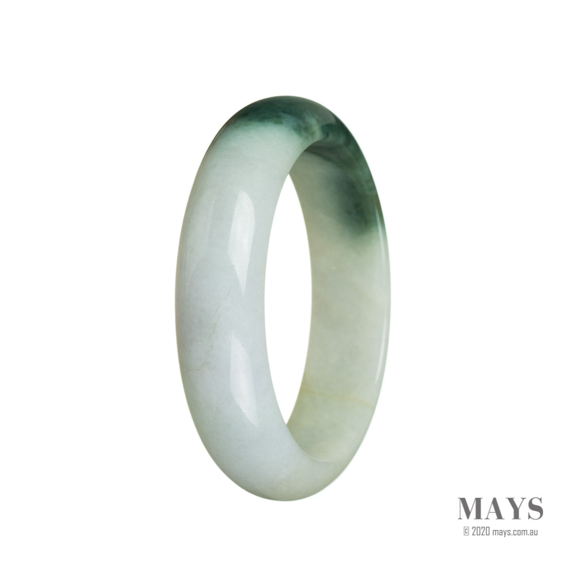 52mm Grade A Jadeite Jade Bangle - MAYS
