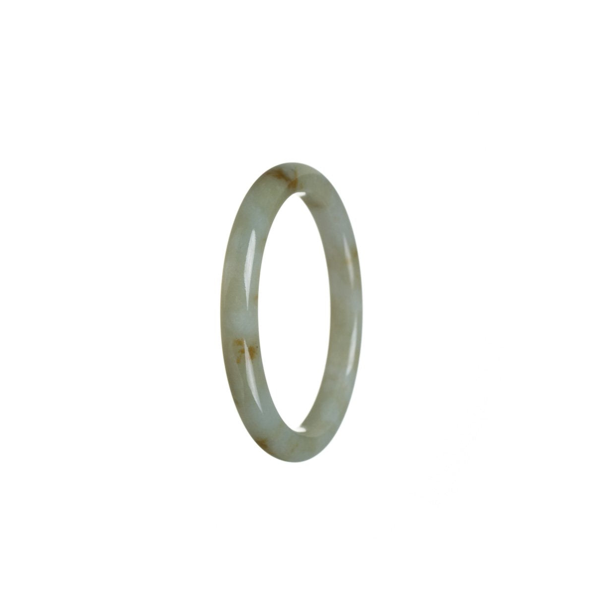 43mm Grade A Jadeite Jade Bangle - MAYS