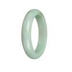 58mm Grade A Jadeite Jade Bangle - MAYS