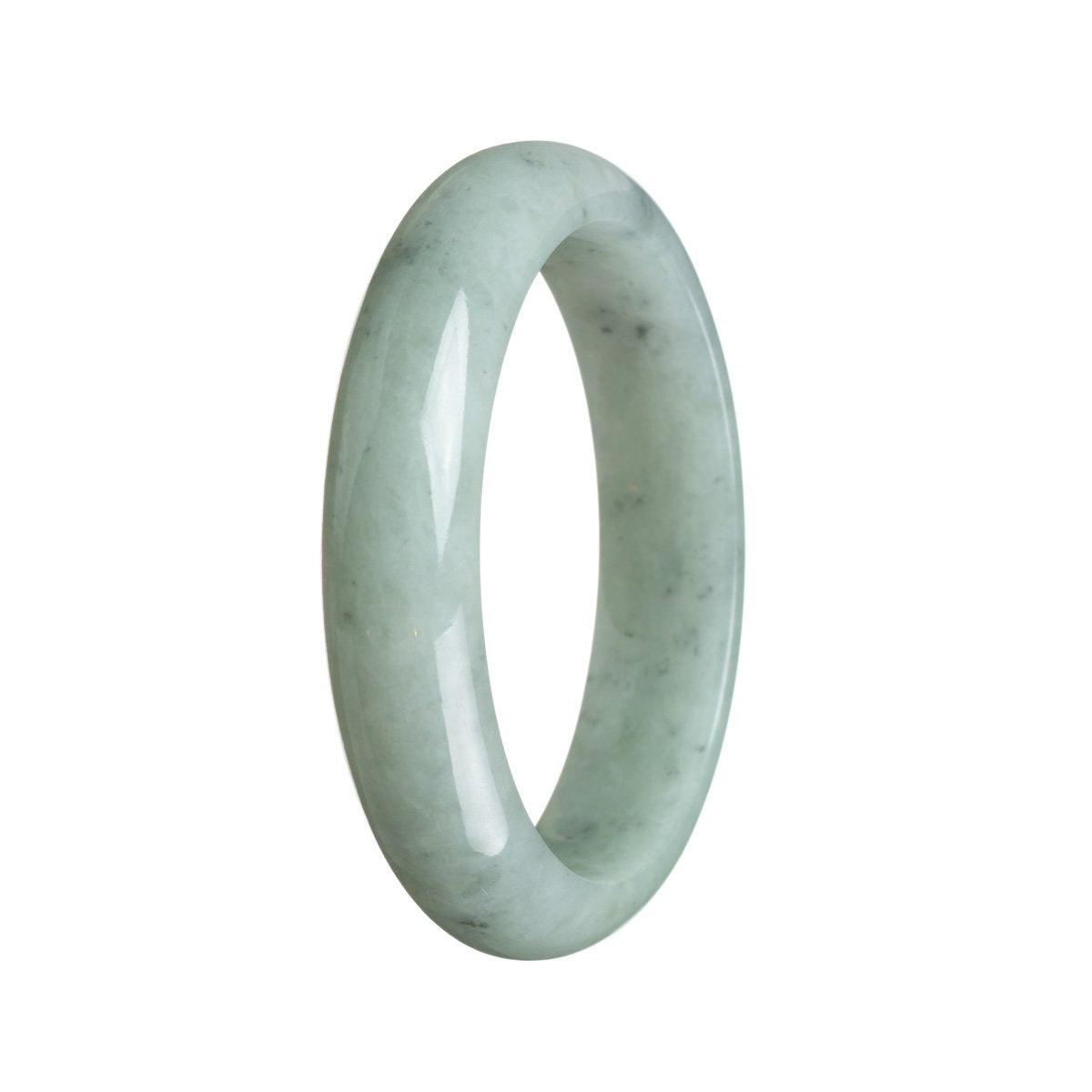 59mm Grade A Jadeite Jade Bangle - MAYS