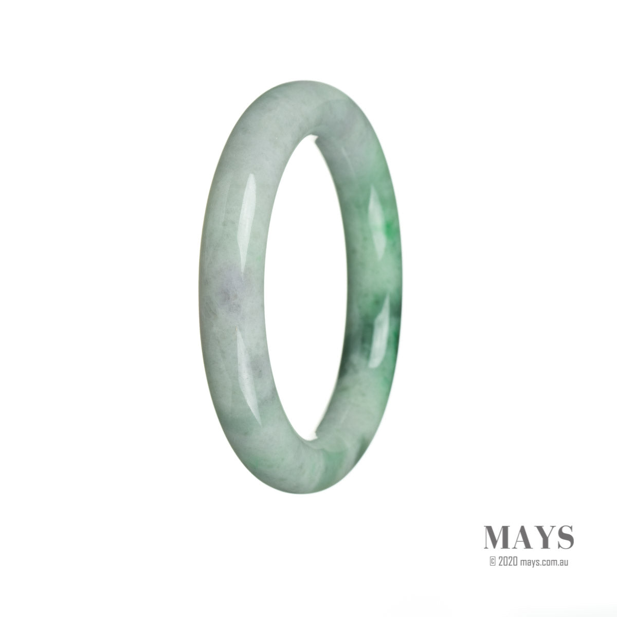 52mm Grade A Jadeite Jade Bangle - MAYS