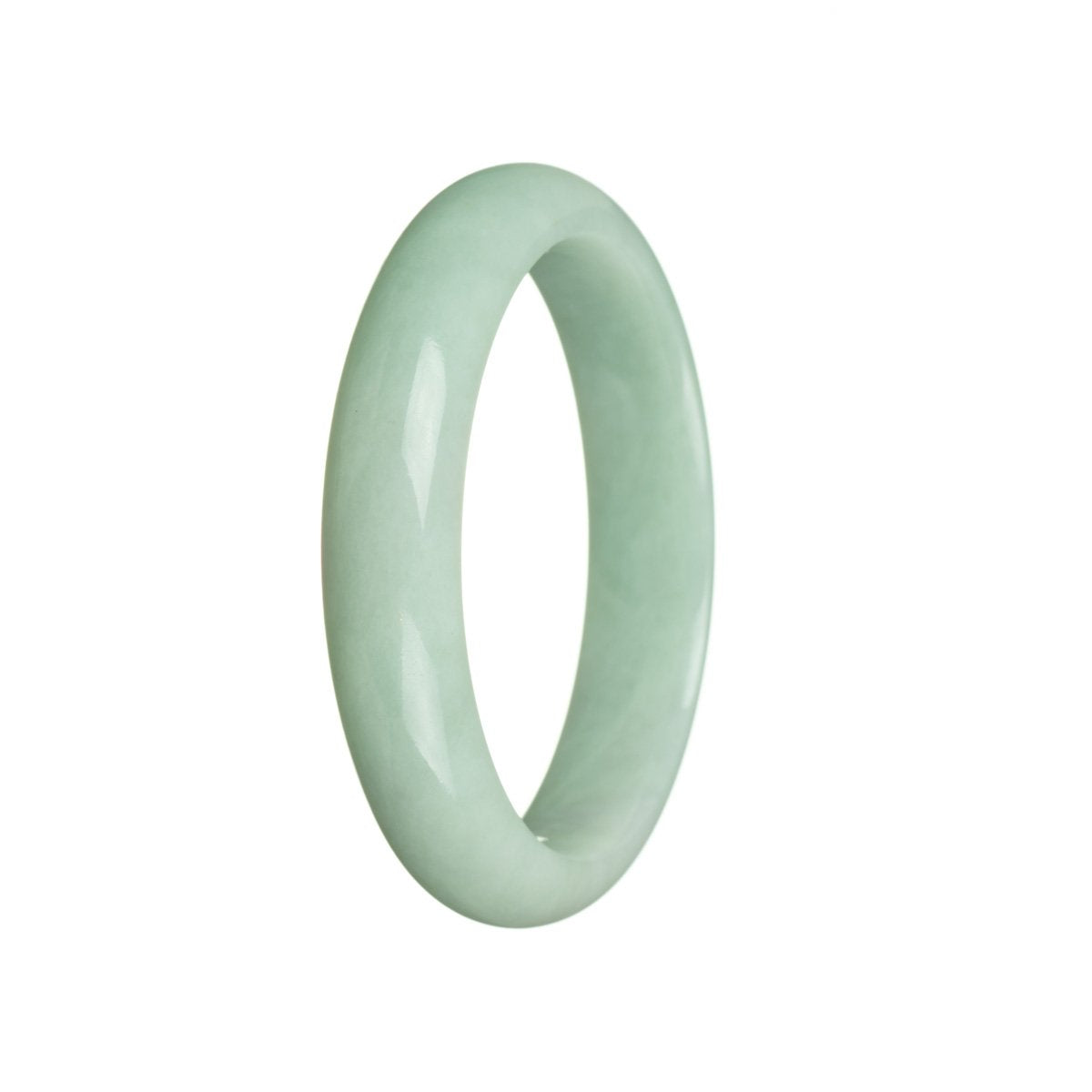 59mm Grade A Jadeite Jade Bangle - MAYS