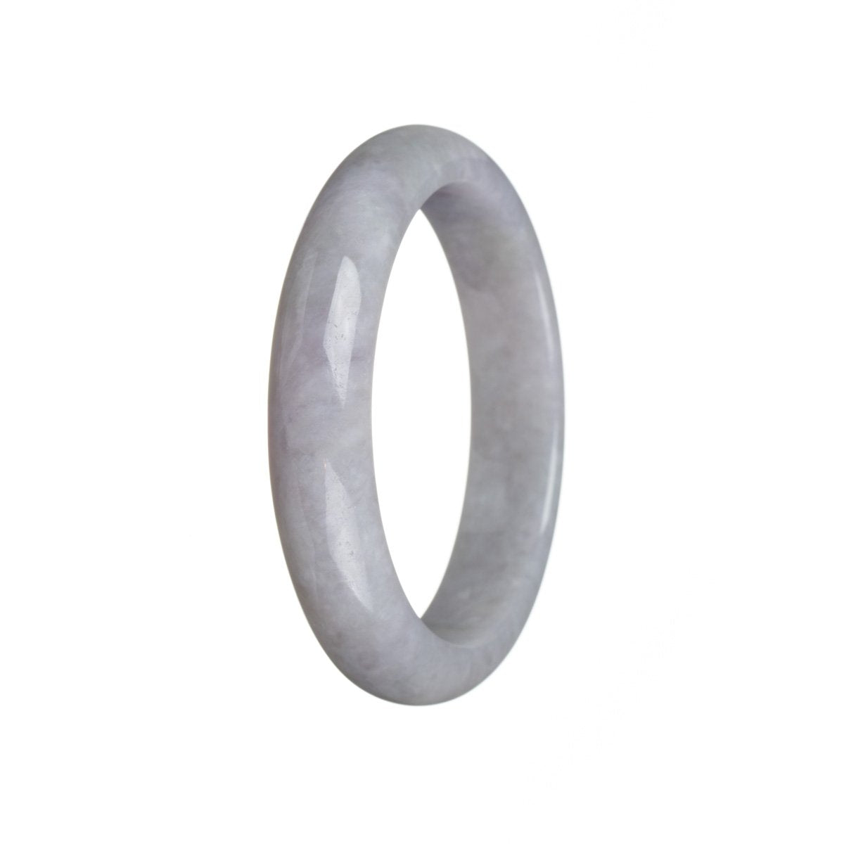 58mm Grade A Jadeite Jade Bangle - MAYS
