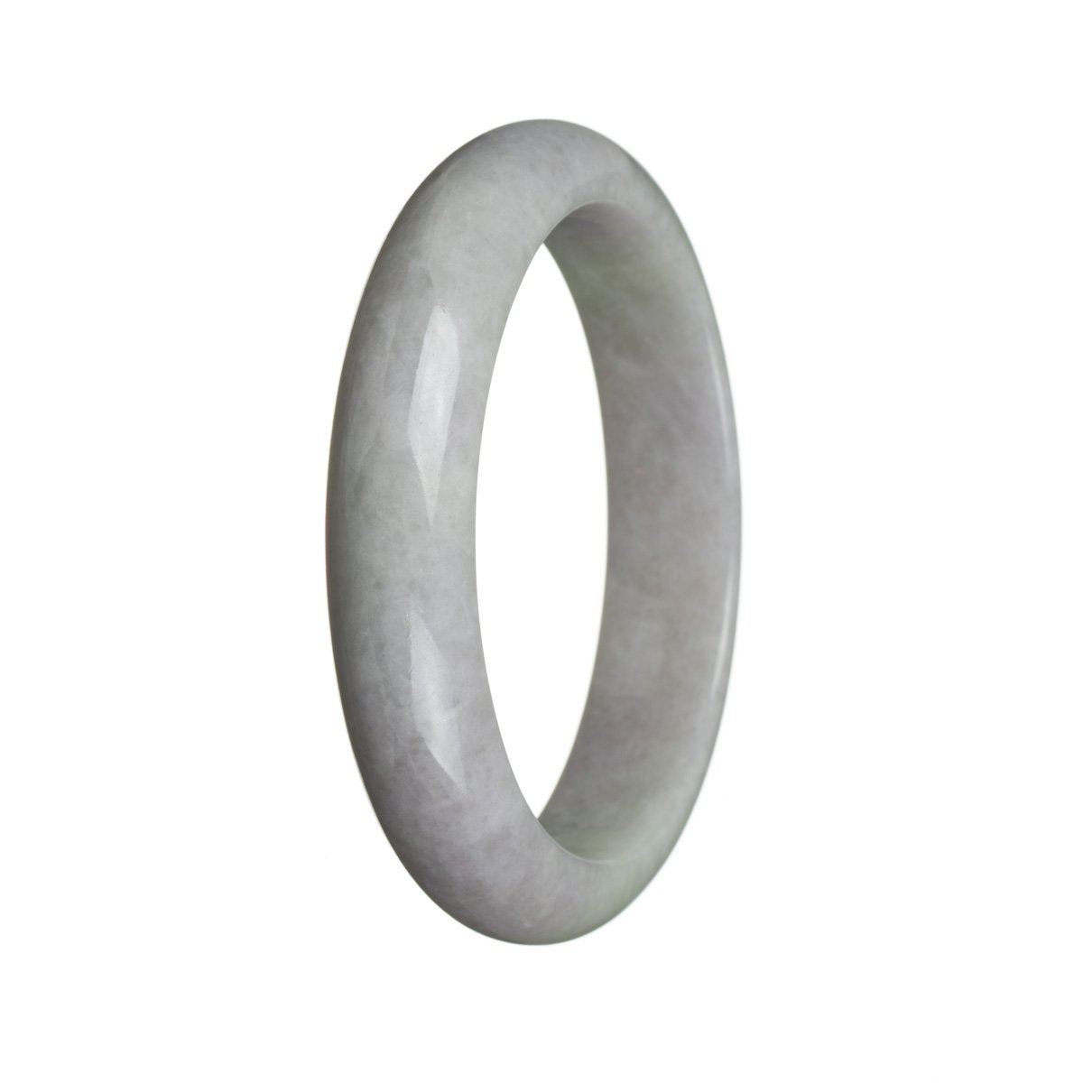 59mm Grade A Jadeite Jade Bangle - MAYS