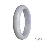 59mm Grade A Jadeite Jade Bangle - MAYS