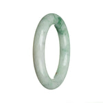 56mm Grade A Jadeite Jade Bangle - MAYS