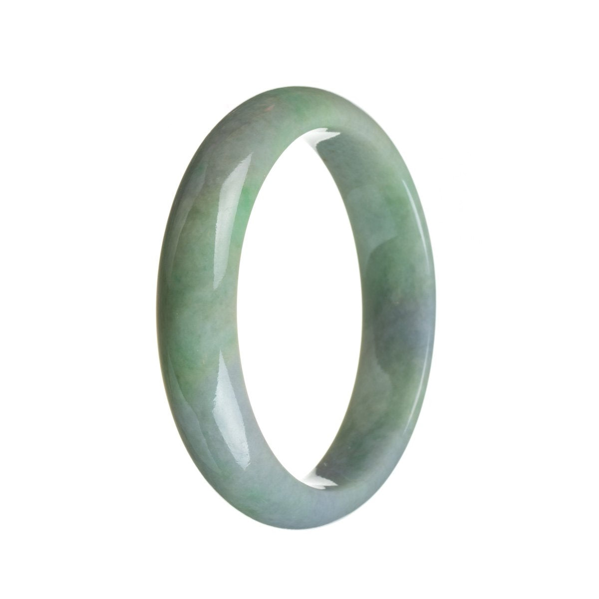 59mm Grade A Jadeite Jade Bangle - MAYS