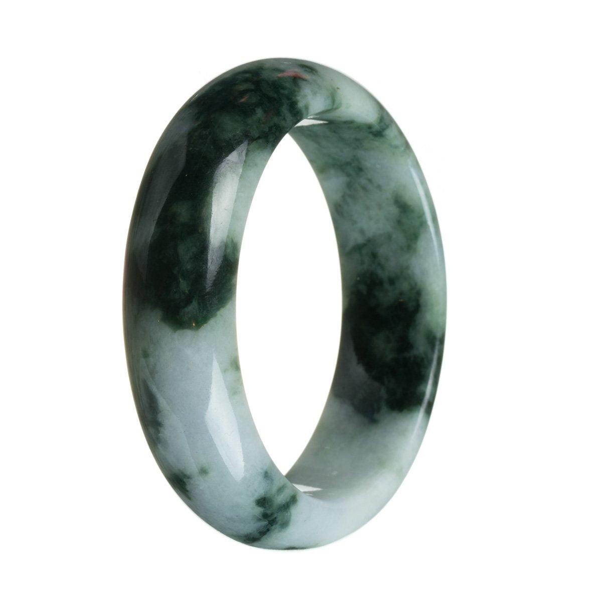 63mm Grade A Jadeite Jade Bangle - MAYS
