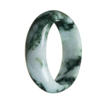 61mm Grade A Jadeite Jade Bangle - MAYS