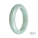 62mm Grade A Jadeite Jade Bangle - MAYS