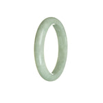 Authentic Grade A Green Jade Bracelet - 55mm Half Moon