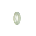 Certified Light Green Burma Jade Ring - Size S 1/2