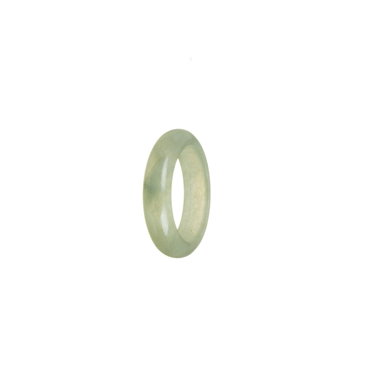 Genuine Olive Jadeite Jade Band - Size P