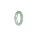 Real Pale Green Jade Band - Size S 1/2