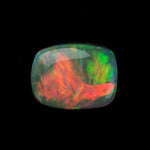 1.91ct Precious Solid Australian Opal (Bright Red and Yellow Flashes)