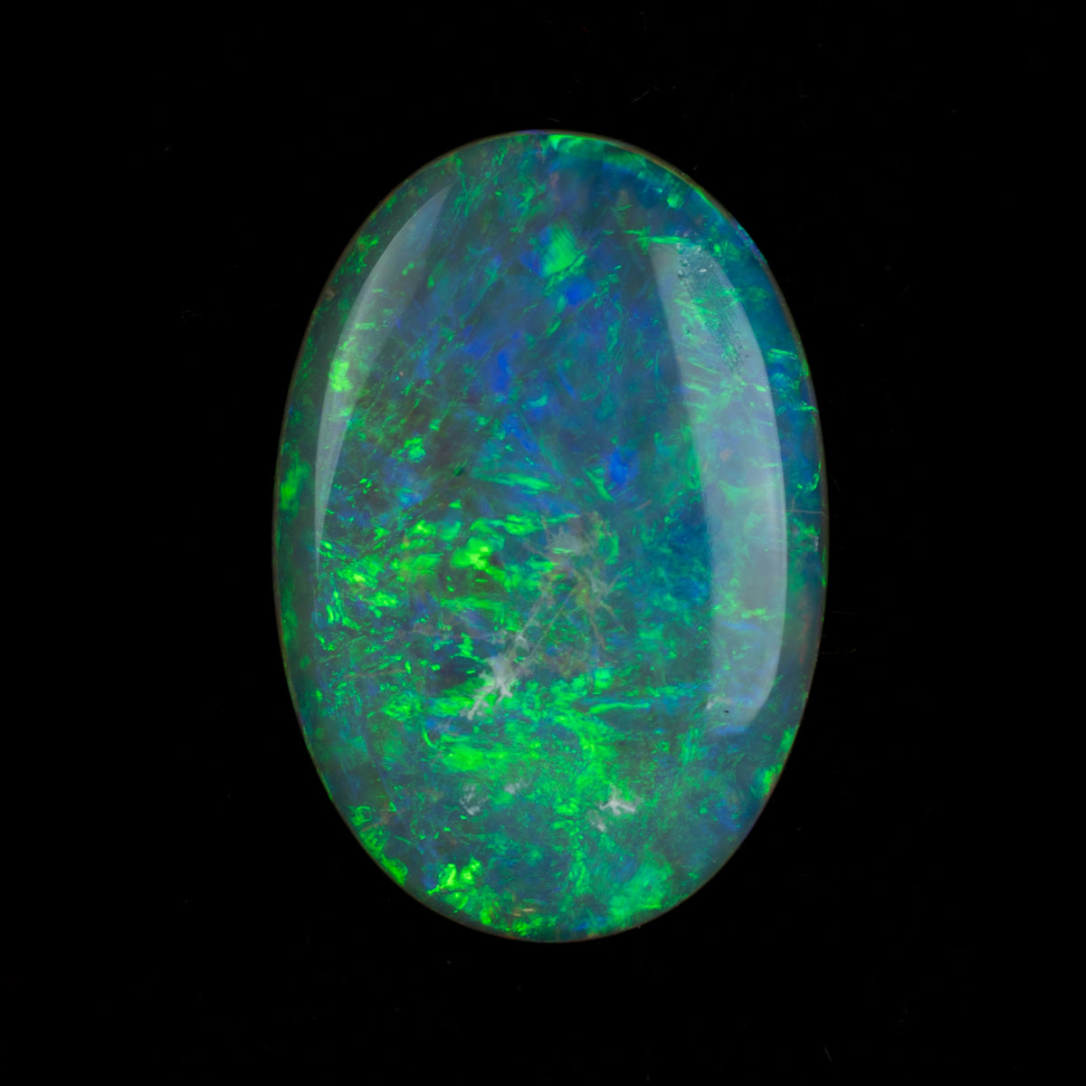 1.64ct Green Crystal Opal Cabochon Australian
